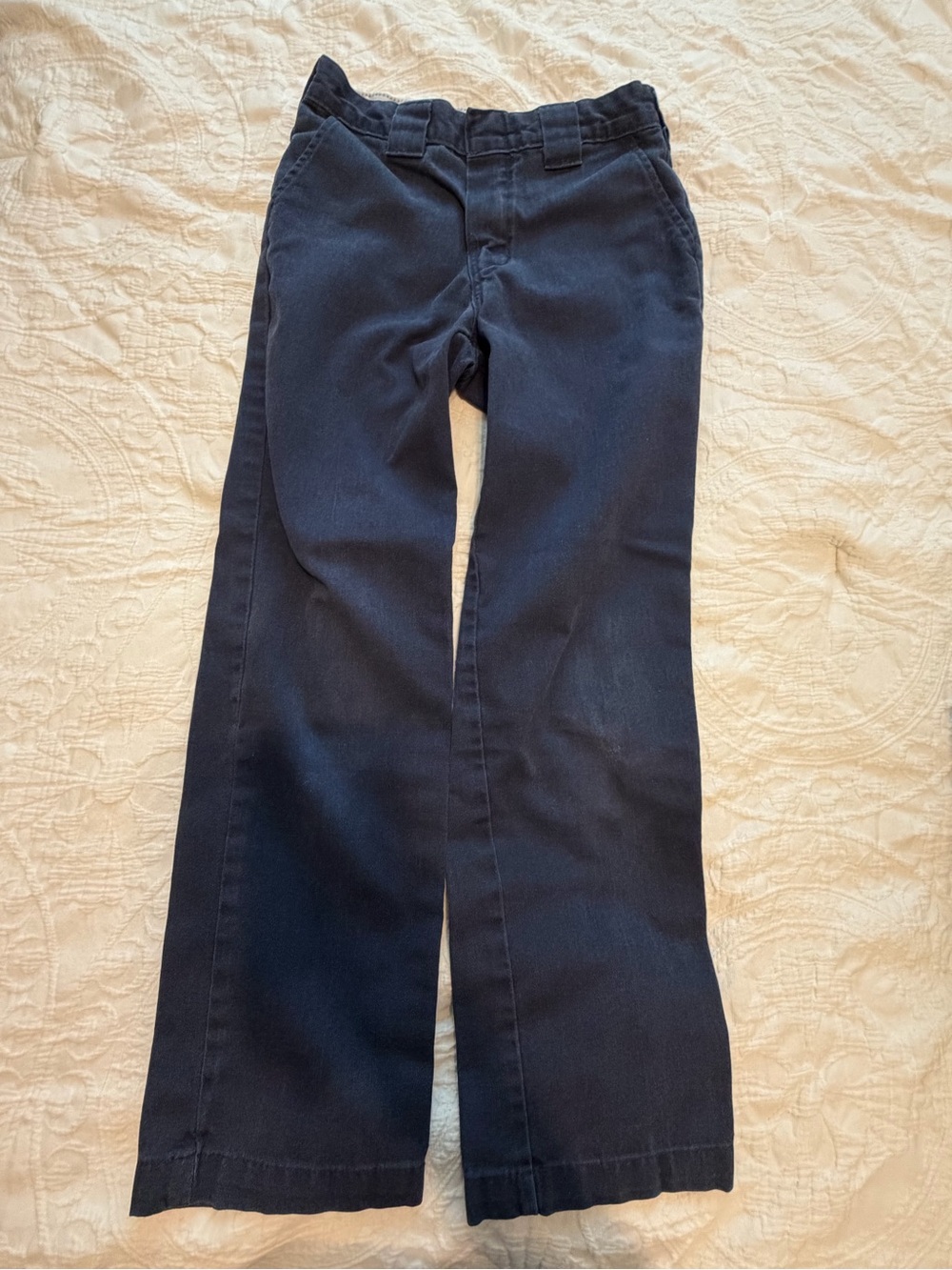 2 for$6✨Dickies Boy’s Dark Navy Straight Pants, Size 8